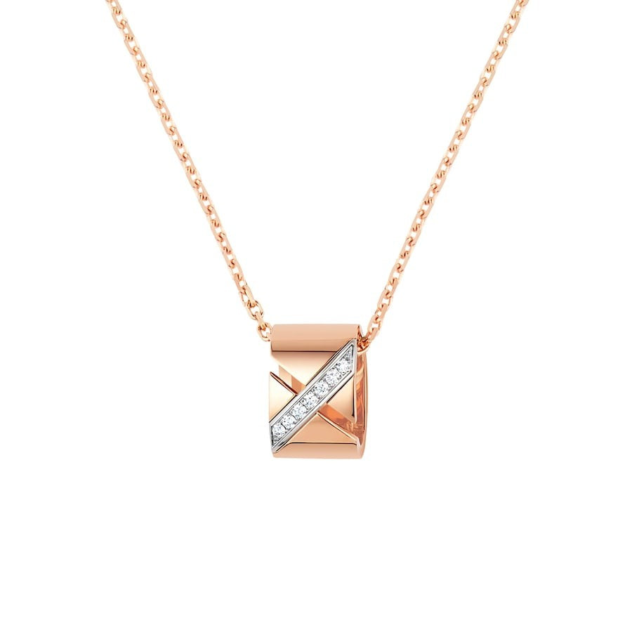 [Clover Jewelery]LIENS EVIDENCE DIAMOND NECKLACE
