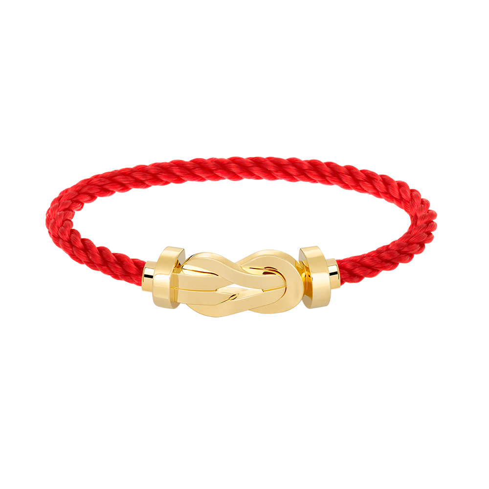 [Clover Jewelry]CHANCE LARGE 8 FIGURE BUCKLE NO DIAMOND BRACELET GOLD