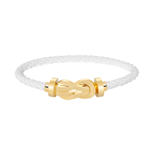 [Clover Jewelery]CHANCE LARGE 8 FIGURE BUCKLE NO DIAMOND BRACELET GOLD
