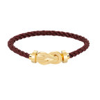 [Clover Jewelry]CHANCE LARGE 8 FIGURE BUCKLE NO DIAMOND BRACELET GOLD