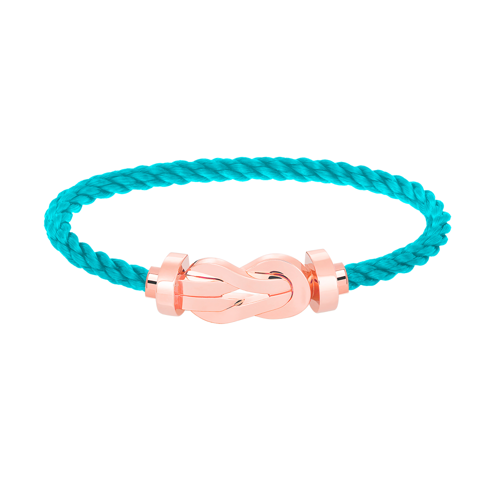 [Clover Jewelry]CHANCE LARGE 8 FIGURE BUCKLE NO DIAMOND BRACELET ROSE GOLD