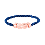 [Clover Jewelry]CHANCE LARGE 8 FIGURE BUCKLE NO DIAMOND BRACELET ROSE GOLD
