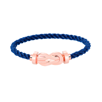 [Clover Jewelery]Chance Armband mit großer 8-stelliger Schnalle ohne Diamanten, Roségold