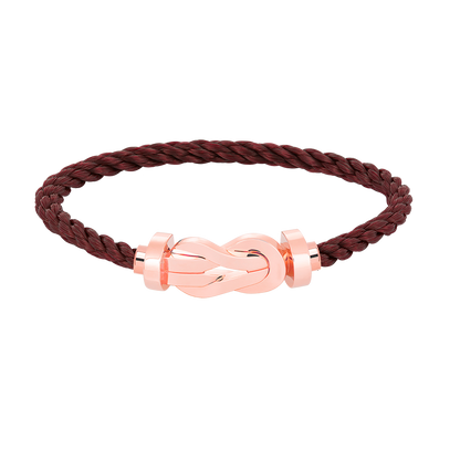 [Clover Jewelery]Chance Armband mit großer 8-stelliger Schnalle ohne Diamanten, Roségold