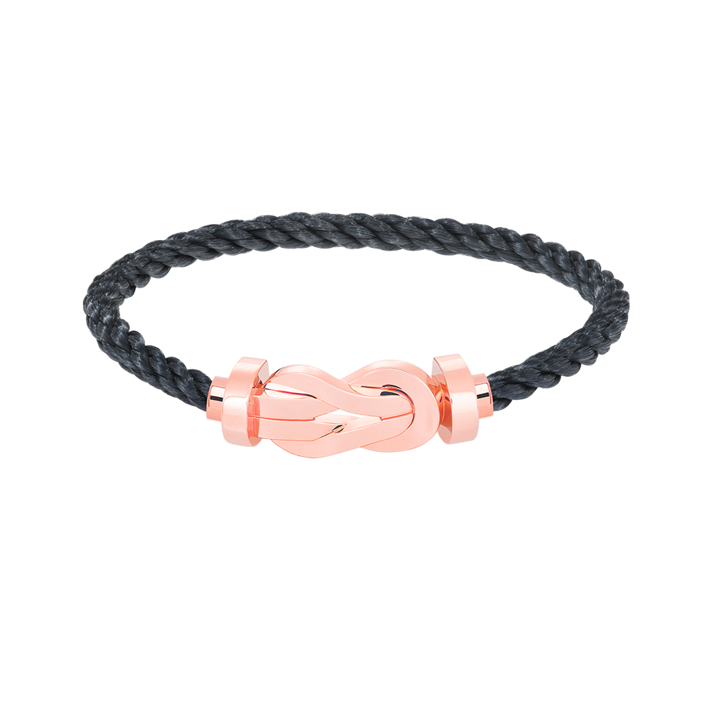 [Clover Jewelery]Chance Armband mit großer 8-stelliger Schnalle ohne Diamanten, Roségold