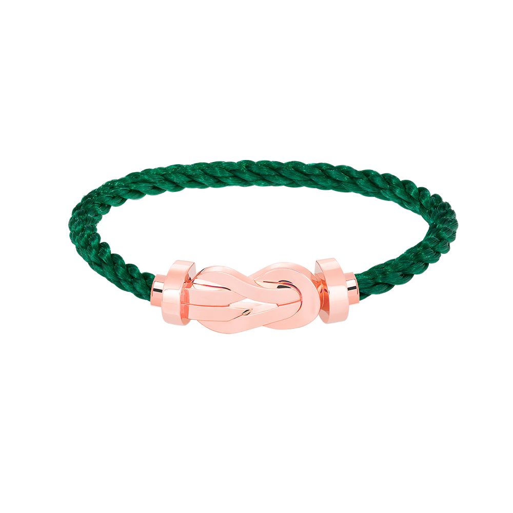 [Clover Jewelery]Chance Armband mit großer 8-stelliger Schnalle ohne Diamanten, Roségold