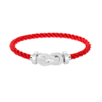 [Clover Jewelry]CHANCE LARGE 8 FIGURE BUCKLE NO DIAMOND BRACELET SILVER