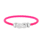 [Clover Jewelry]CHANCE LARGE 8 FIGURE BUCKLE NO DIAMOND BRACELET SILVER