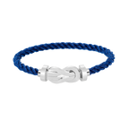 [Clover Jewelry]CHANCE LARGE 8 FIGURE BUCKLE NO DIAMOND BRACELET SILVER