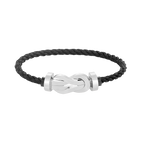 [Clover Jewelry]CHANCE LARGE 8 FIGURE BUCKLE NO DIAMOND BRACELET SILVER