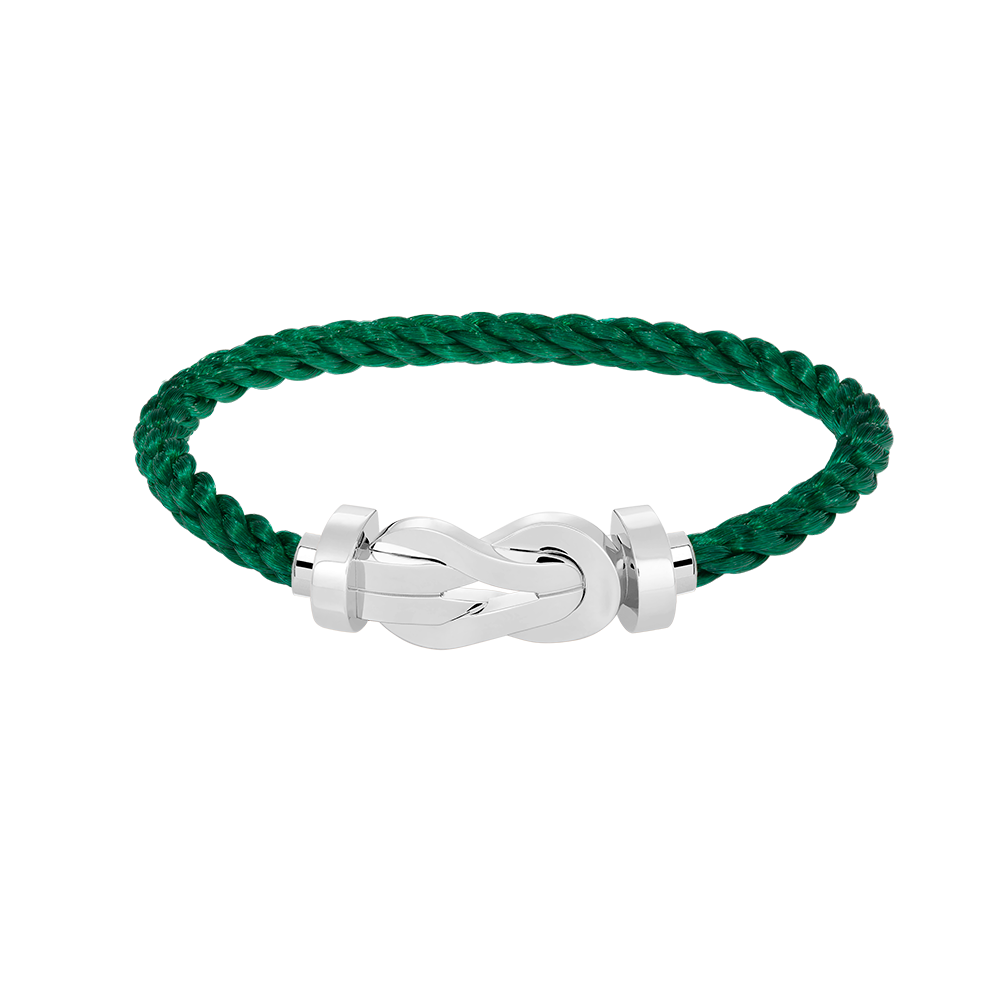 [Clover Jewelry]CHANCE LARGE 8 FIGURE BUCKLE NO DIAMOND BRACELET SILVER