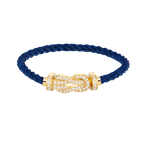 [Clover Jewelry]CHANCE LARGE 8 FIGURE BUCKLE FULLDIAMOND BRACELET GOLD