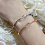 [Clover Jewelry]Move Uno pavé flex bangle medium