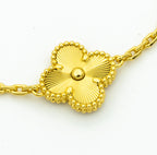 [Clover Jewelry]CLOVER BRACELET 5 MOTIFS GOLD DIAMOND