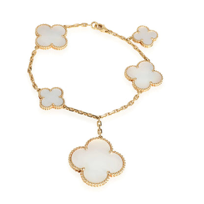 [Clover Jewelery]MAGIC CLOVER MOP GOLD BRACELET 5 MOTIFS