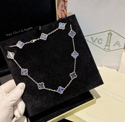 [Clover Jewelery]CLOVER 10 MOTIFS BIDE STONE NECKLACE