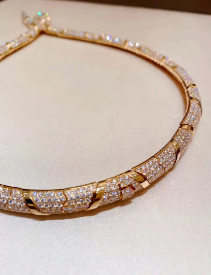 [Clover Jewelery]HAUTE COUTURE GOLD SERPENTI NECKLACE