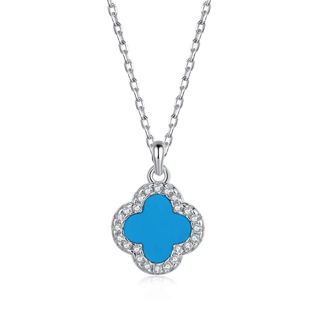 [Clover Jewelry]Zarte Blumenhalskette