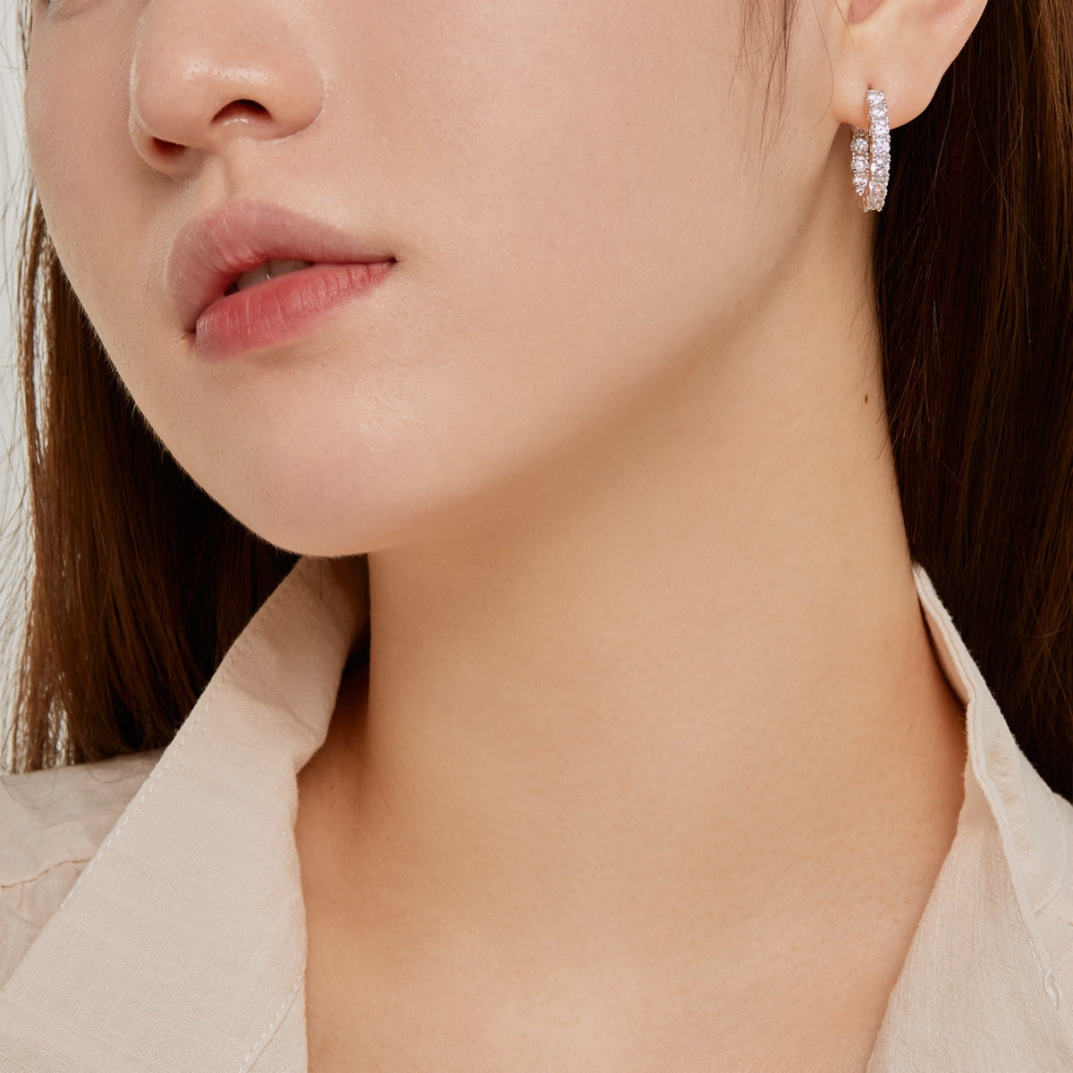 [Clover Jewelery]Unique Round Cut Daily Earrings