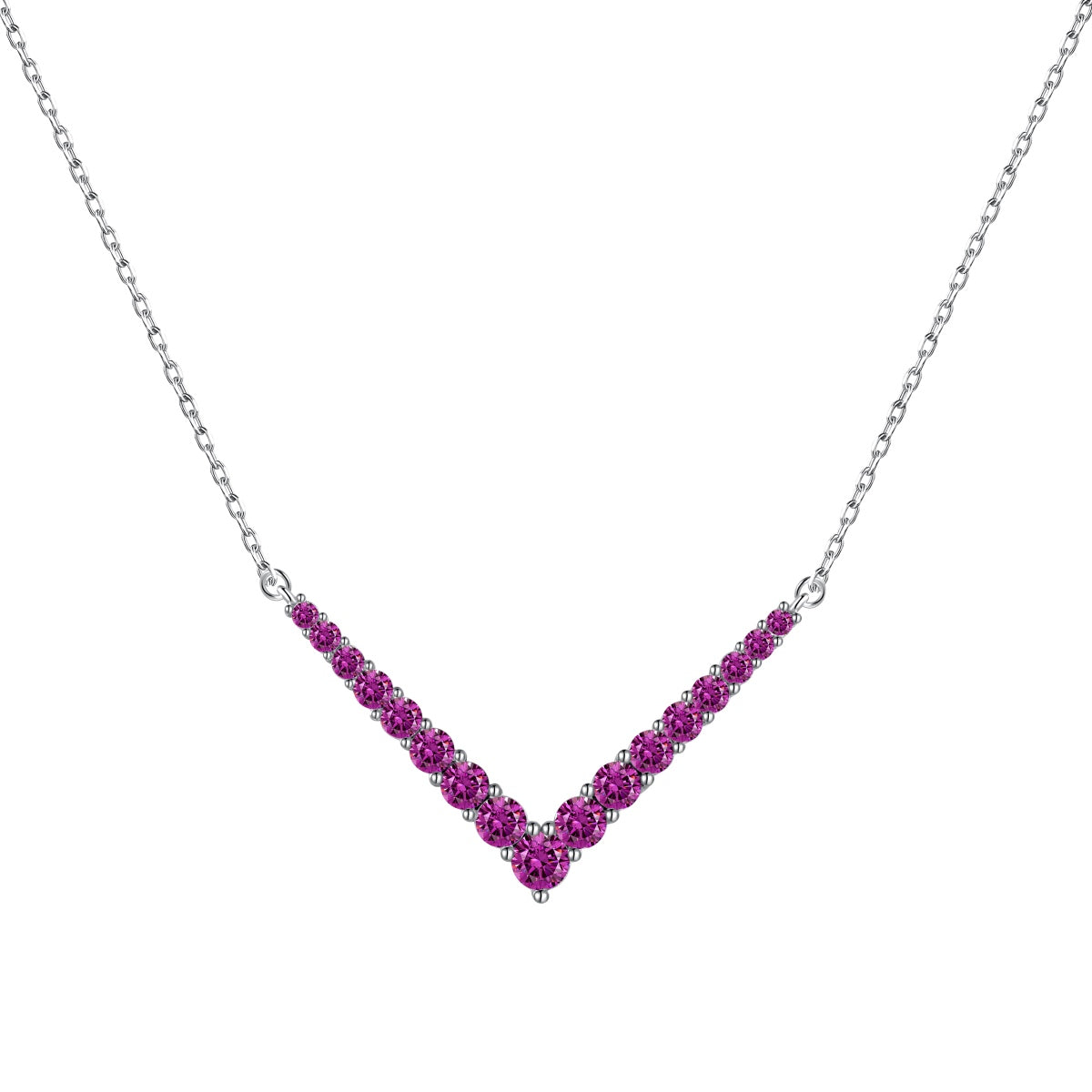 [Clover Jewelery]Ornate Round Cut Necklace