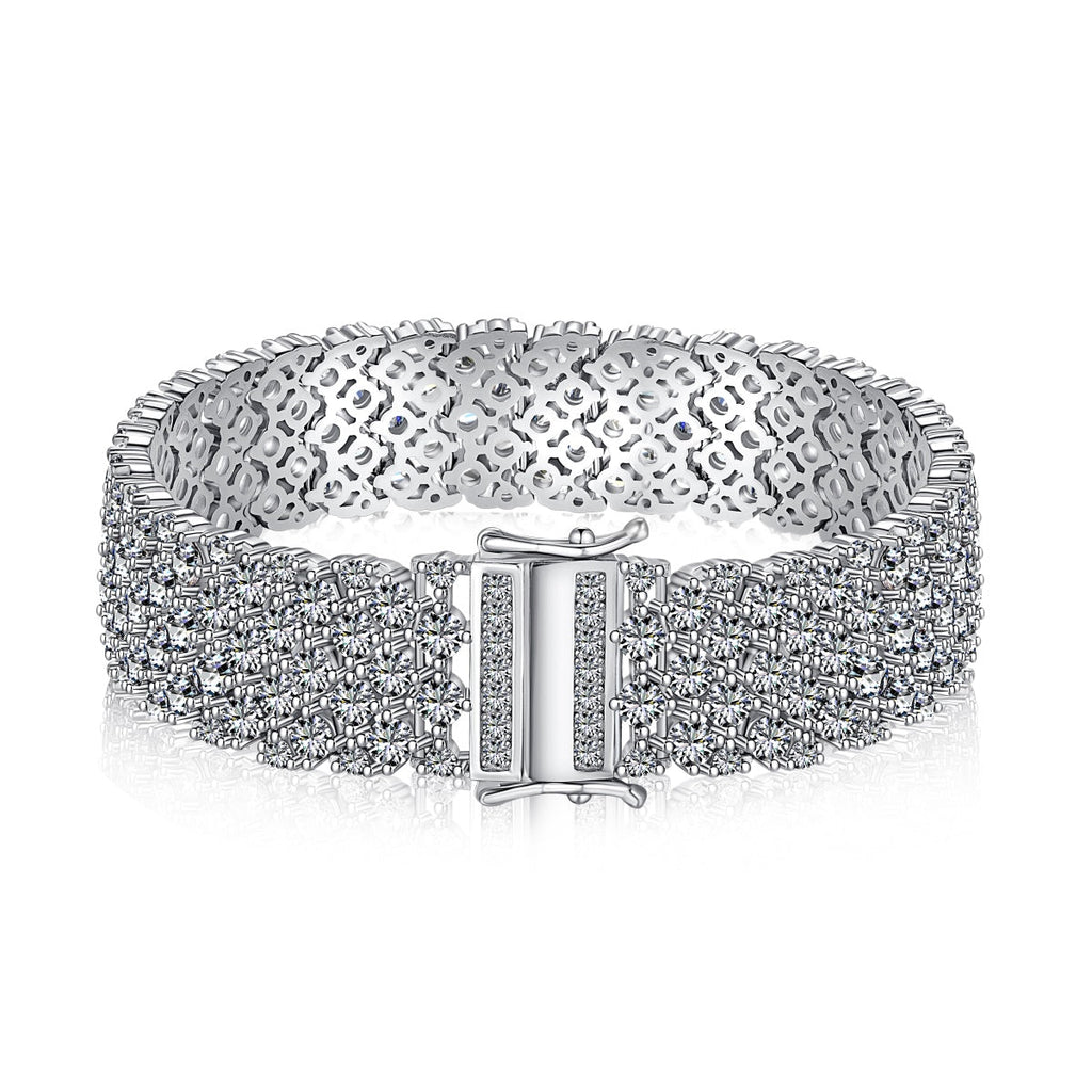 [Klee Schmuck]Verziertes Elegantes Armband für Partys mit Rundschliff
