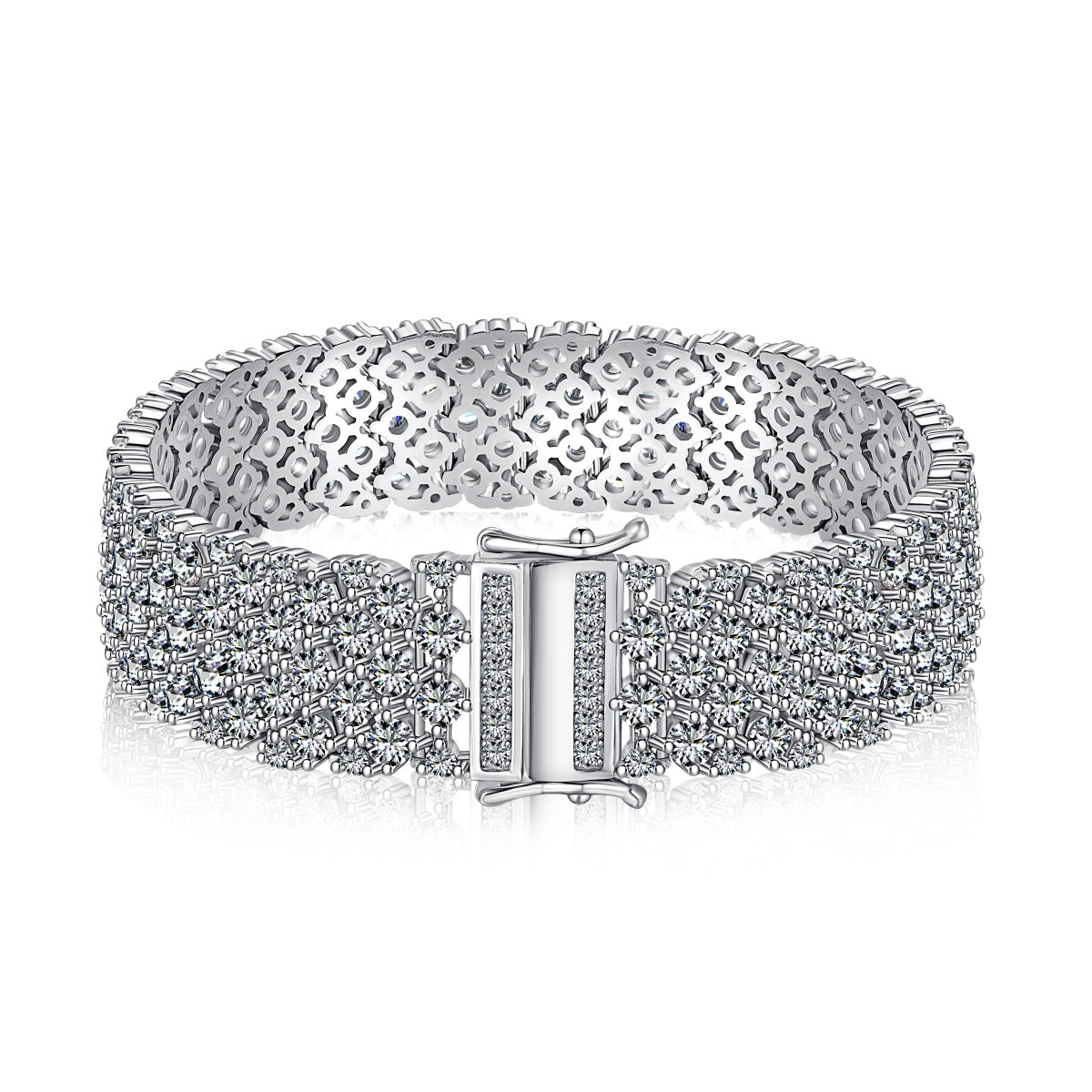 [Klee Schmuck]Verziertes Elegantes Armband für Partys mit Rundschliff
