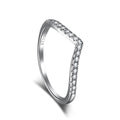 [Clover Jewelry]Aufwendiger Tennis-Bandring