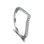 [Clover Jewelry]Aufwendiger Tennis-Bandring