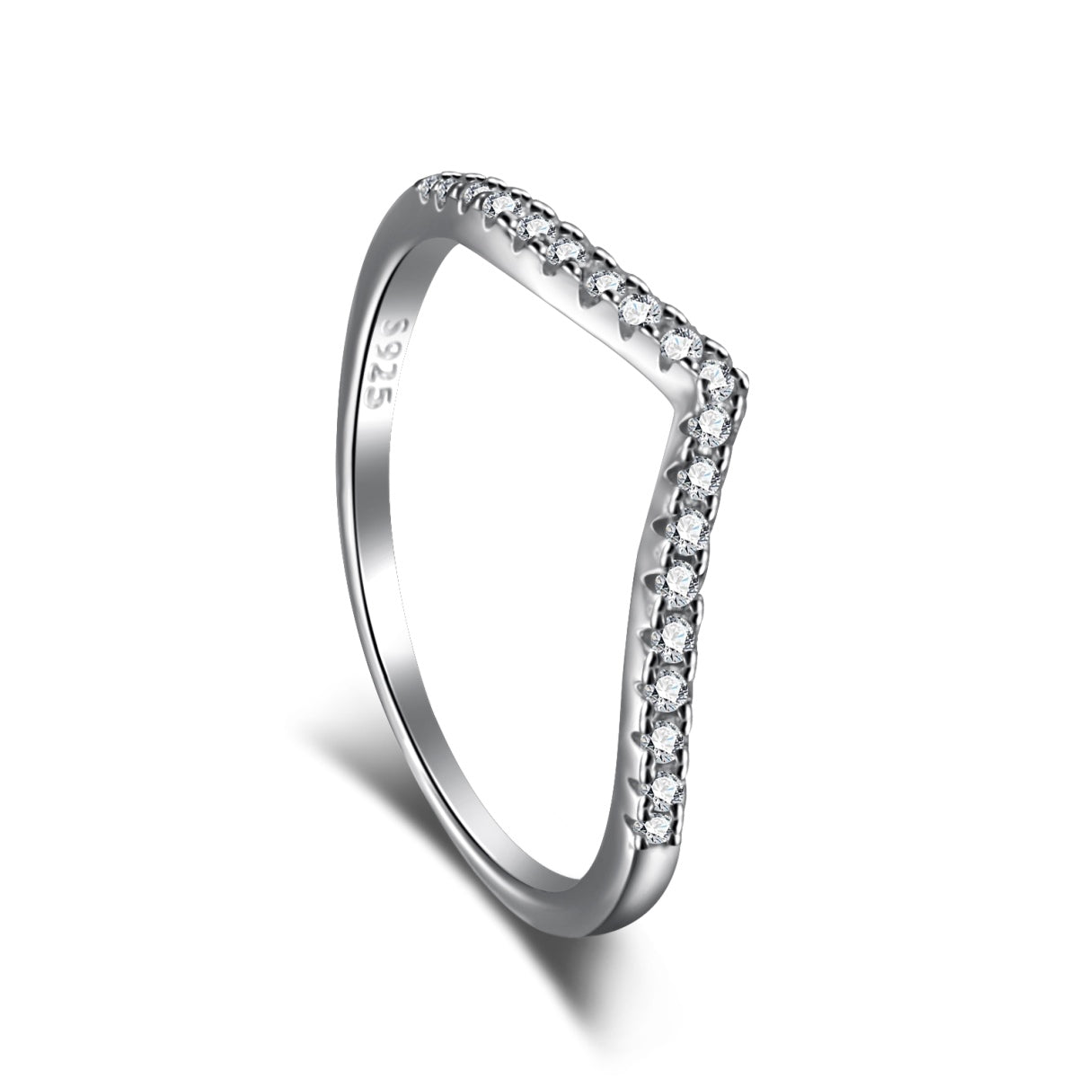 [Clover Jewelry]Aufwendiger Tennis-Bandring