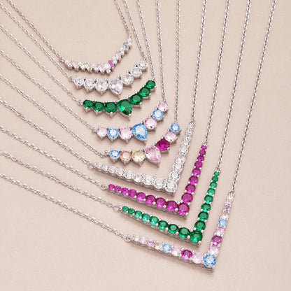 [Clover Jewelery]Ornate Round Cut Necklace