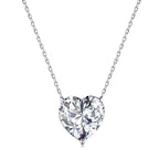 [Clover Jewelry]6.0 carat Radiant Heart Shape Necklace