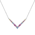 [Clover Jewelry]Ornate Round Cut Necklace