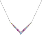 [Clover Jewelry]Ornate Round Cut Necklace