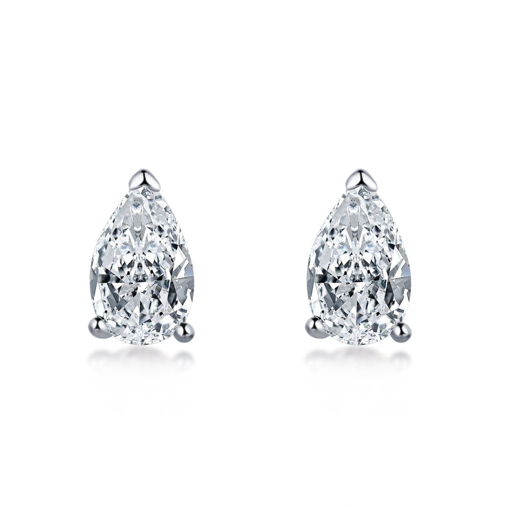 [Clover Jewelry]Aufwendige Ohrringe in Wassertropfenform