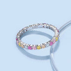 [Clover Jewelry]Elegant Vivid Round Cut Daily Ring