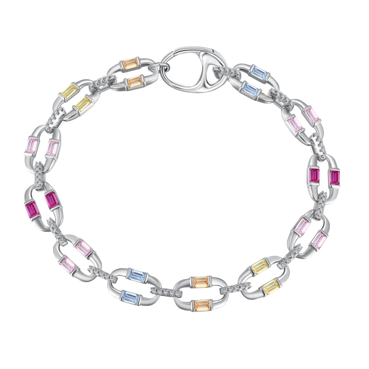 [Clover Jewelery]Dazzling Colorful Daily Bracelet