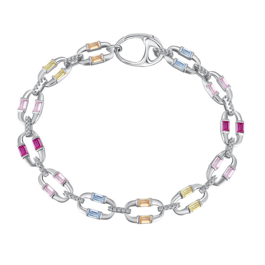 [Clover Jewelery]Dazzling Colorful Daily Bracelet