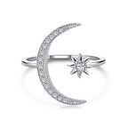 [Clover Jewelry]Eternity Mond & Stern Ring