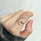 [Clover Jewelry]Eternity Mond & Stern Ring