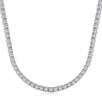 [Clover Jewelry]Elegant Tennis Chain Necklace