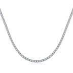 [Clover Jewelry]Elegant Tennis Chain Necklace