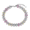 [Clover Schmuck]Zierliches exquisites blütenförmiges Armband für jeden Tag