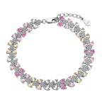[Clover Schmuck]Zierliches exquisites blütenförmiges Armband für jeden Tag