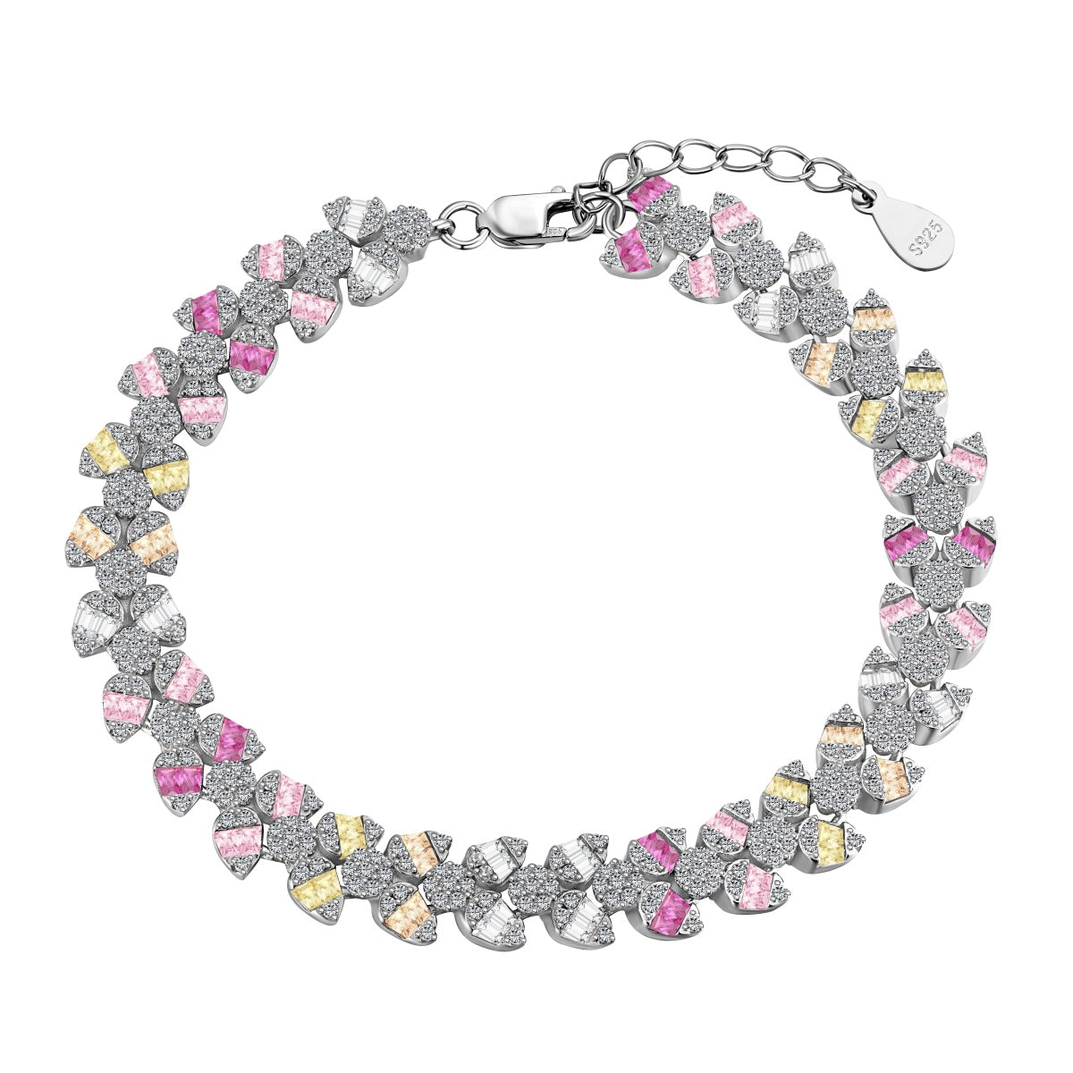 [Clover Jewelery]Dainty Exquisite Flower Shape Daily Bracelet
