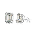 [Clover Jewelry]Dazzling Square Shape Earrings