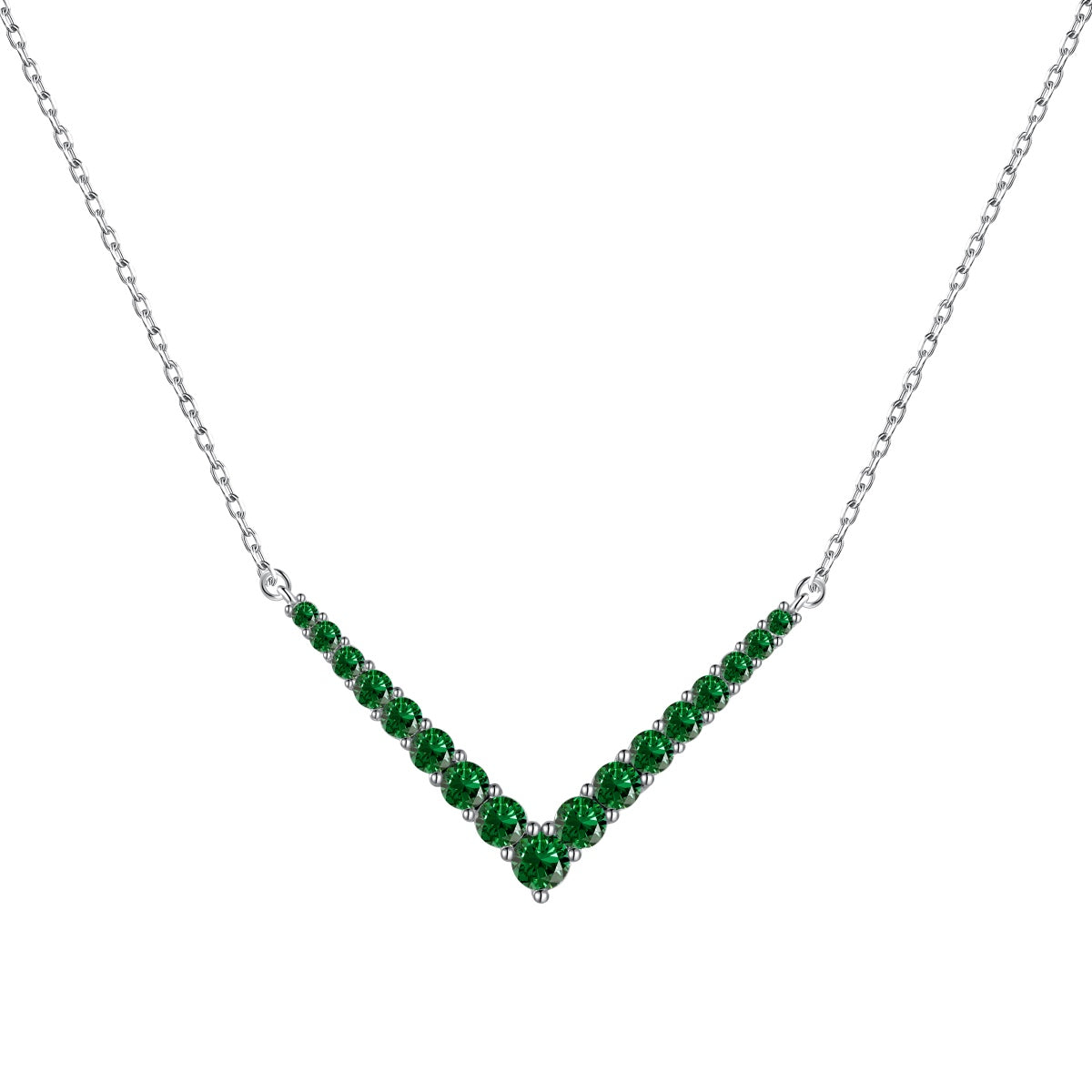 [Clover Jewelery]Ornate Round Cut Necklace