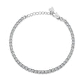 [Clover Jewelry]Funkelndes Armband mit rundem Schliff für jeden Tag
