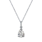 [Clover Jewelry]繊細な水滴型ファッションネックレス