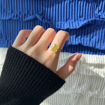 [Clover Jewelery] Luxuriöser Verlobungsring mit 4,0 Karat