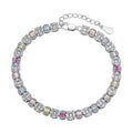 [Clover Jewelry]Funkelndes Radiant Multi-Cut Alltagsarmband